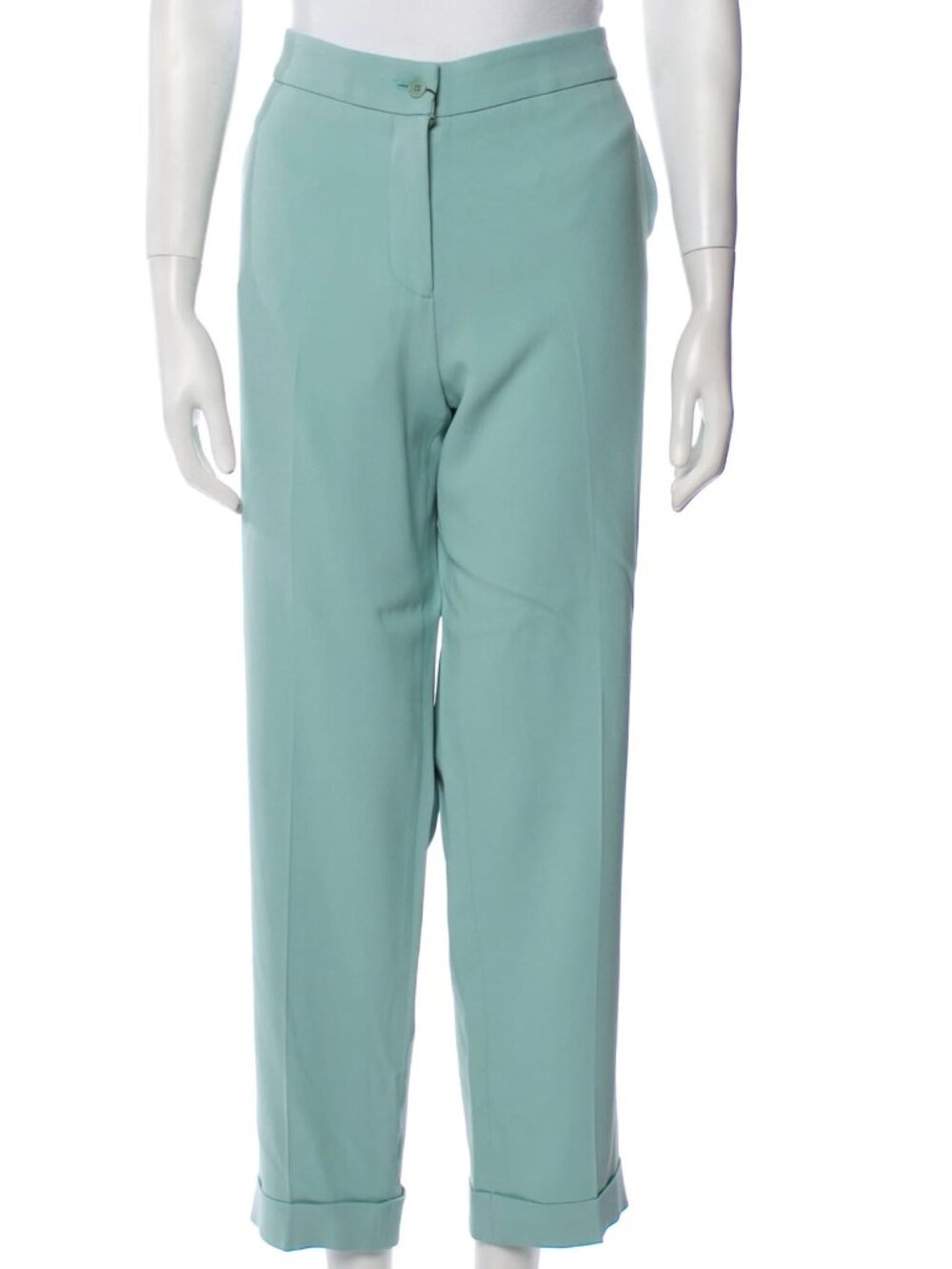 Etro blue straight leg pants women size IT 50  (US L)